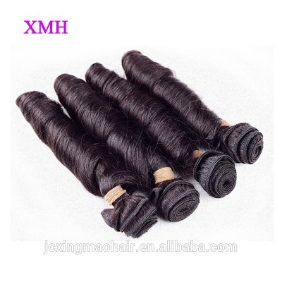 Hot Selling 8a Grade Remy Natural Color Virgin Brazilian Spring Curl Human Hair Curly Weave