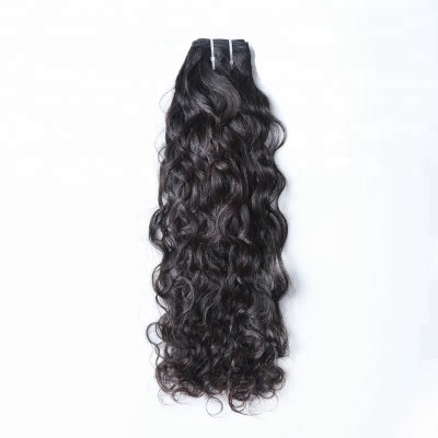 Raw Indian Hair Directly From India Natural Wave Hair Extensions Double Drawn Virgin Human Hair Unprocessed Bundles