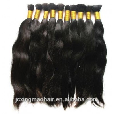 Wholesaler Human Hair Bulk 100%Pure Indian Virgin Human Hair