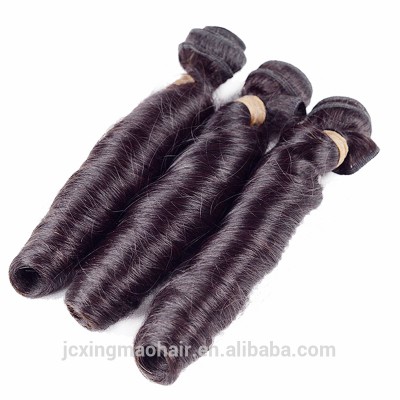 Wholesale Virgin Brazilian Hair Weave Spiral Curl Human Hair Extensions for Black Women