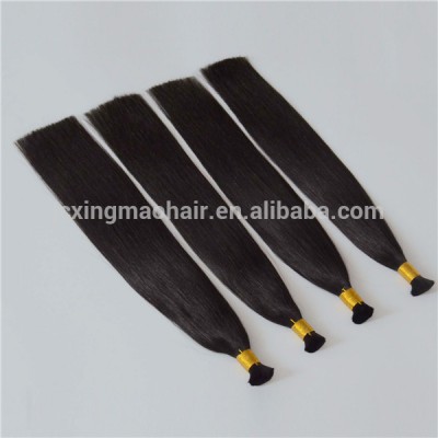 Grade 10a virgin brazilian hair 100% human braiding hair bulk no weft